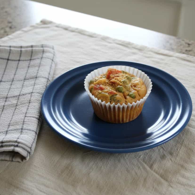 Foto deliciosa de Cupcakes de Calabresa pronta para servir - Salgadinhos