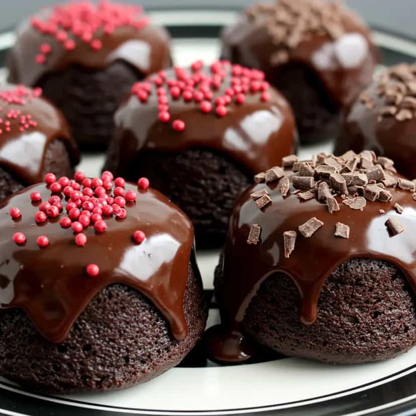 Foto deliciosa de Cupcakes de Chocolate Irresistíveis pronta para servir - Bolos & Cupcakes
