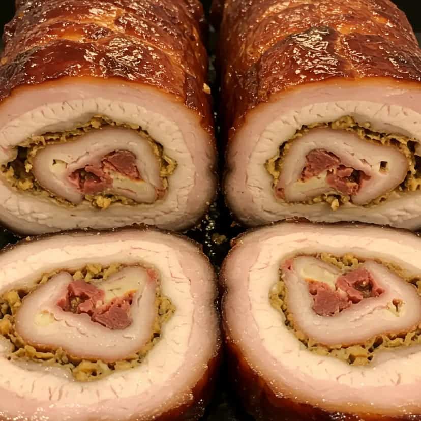 Foto deliciosa de Cupim de Panela Recheado pronta para servir - Carnes & Frango