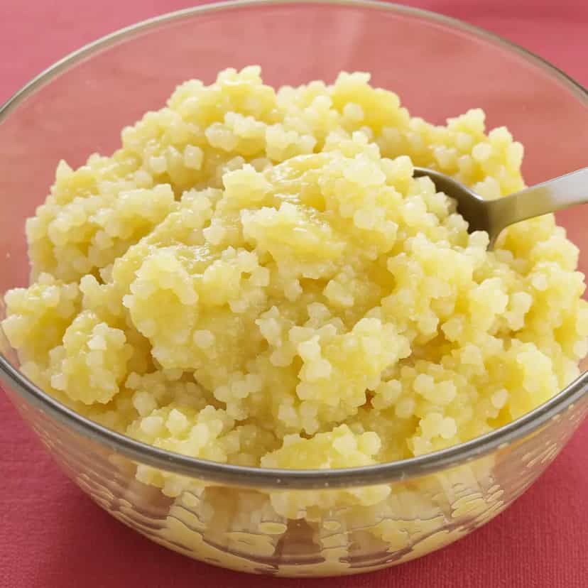 Foto deliciosa de Cuscuz Baiano pronta para servir - Tapioca & Cuscuz