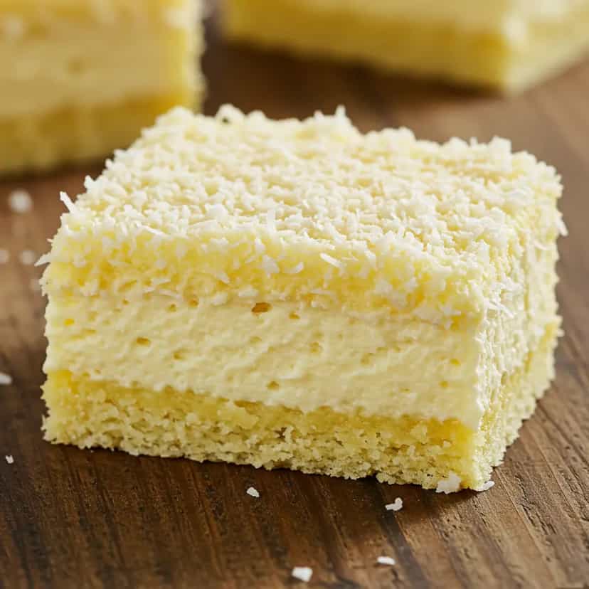 Foto deliciosa de Cuscuz Cremoso de Coco pronta para servir - Pudins & Cremes