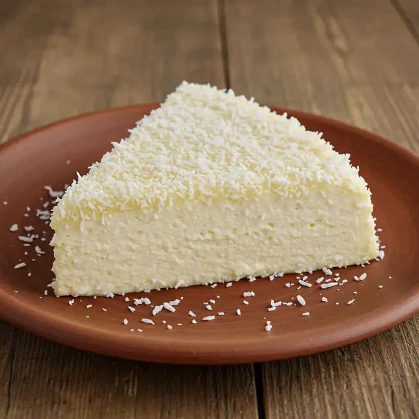 Foto deliciosa de Cuscuz Cremoso de Tapioca com Coco pronta para servir - Tapioca & Cuscuz