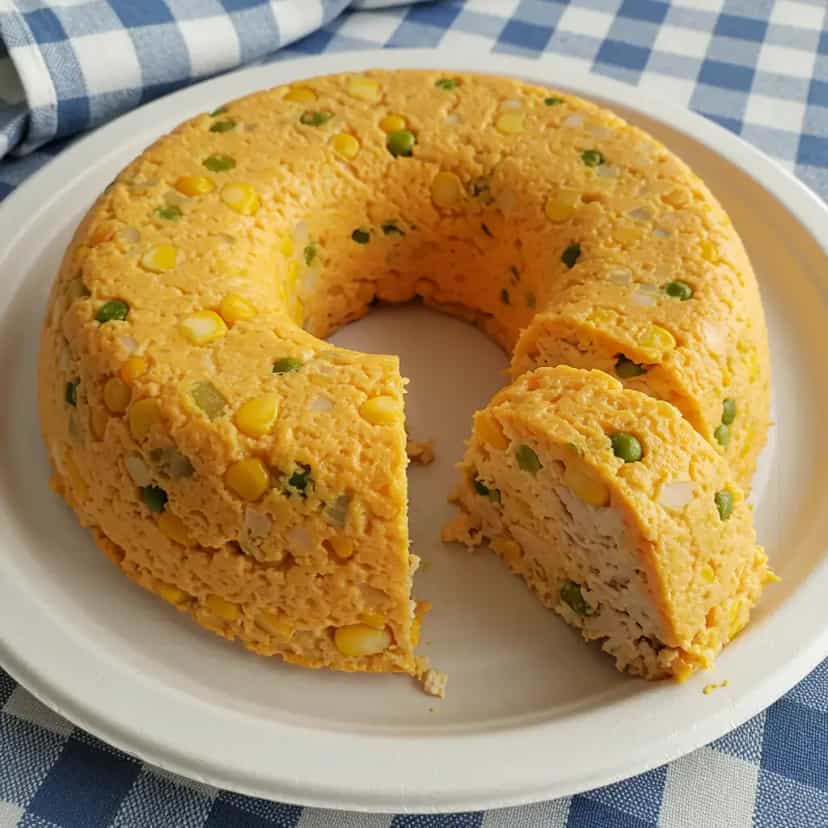 Foto deliciosa de Cuscuz de Frango e Camarão pronta para servir - Almoço & Jantar