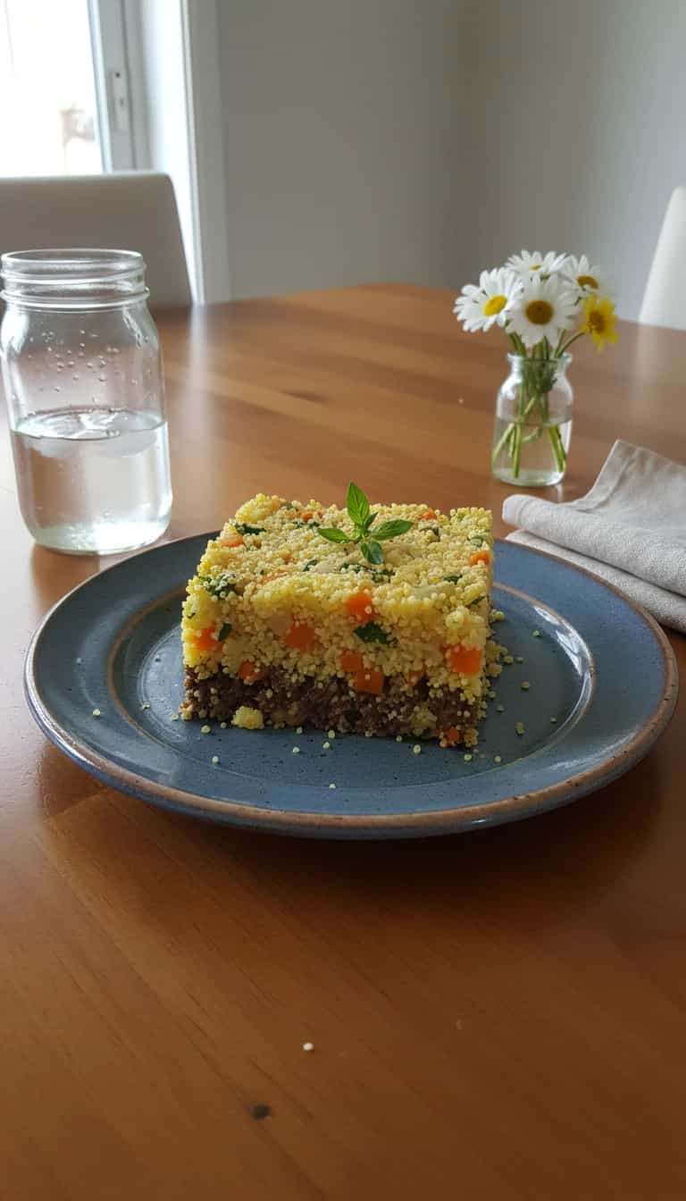 Foto deliciosa de Cuscuz Marroquino pronta para servir - Outras Receitas