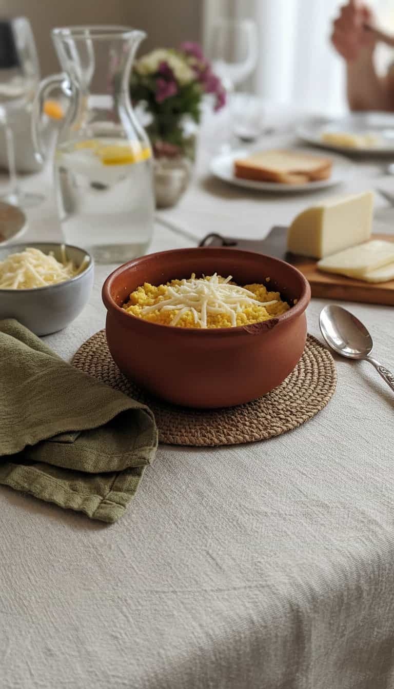 Foto deliciosa de Cuscuz Nordestino de Caneca pronta para servir - Outras Receitas
