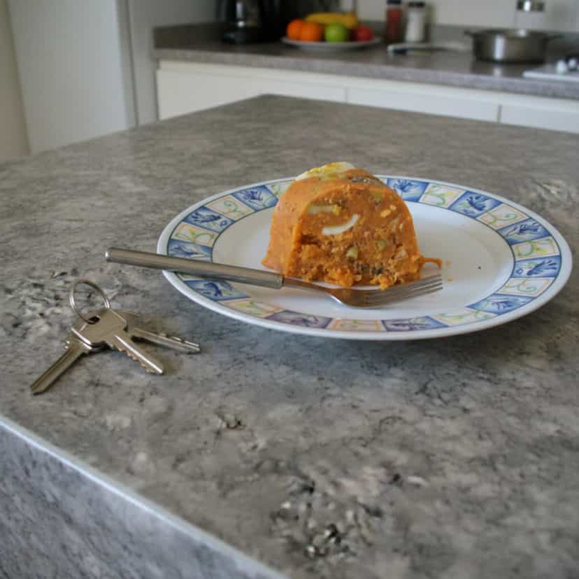 Foto deliciosa de Cuscuz Paulista de Camarão pronta para servir - Peixes & Frutos do Mar