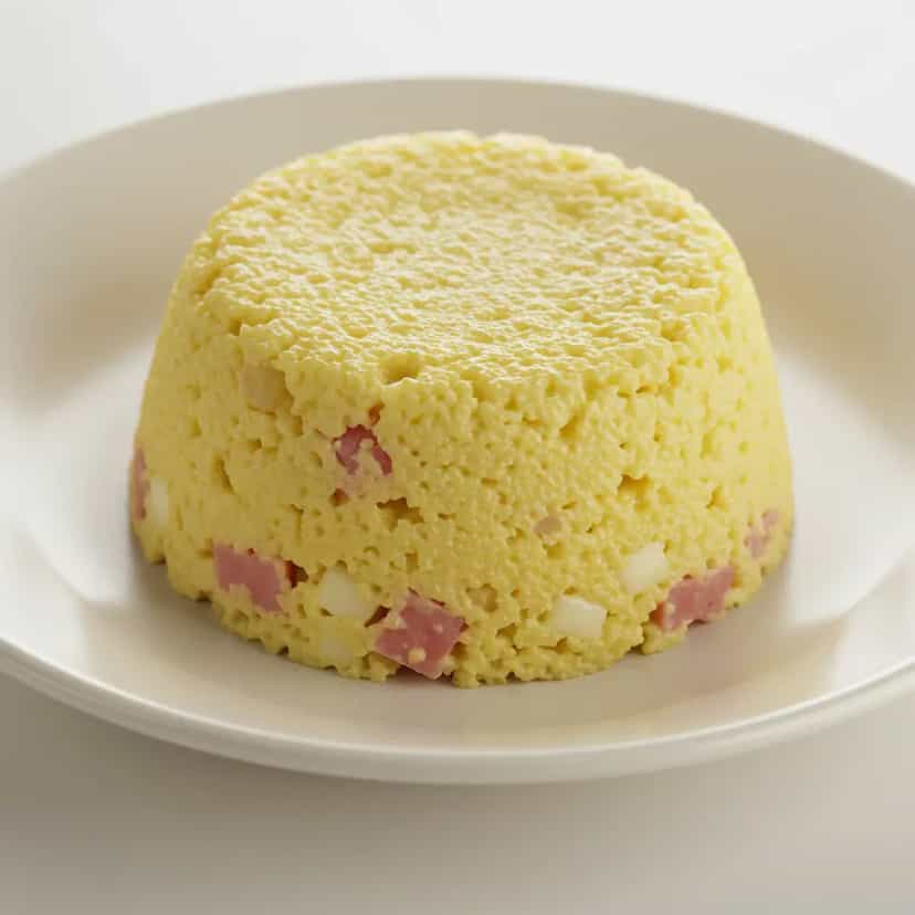 Foto deliciosa de Cuscuz Recheado com Presunto e Queijo pronta para servir - Outras Receitas