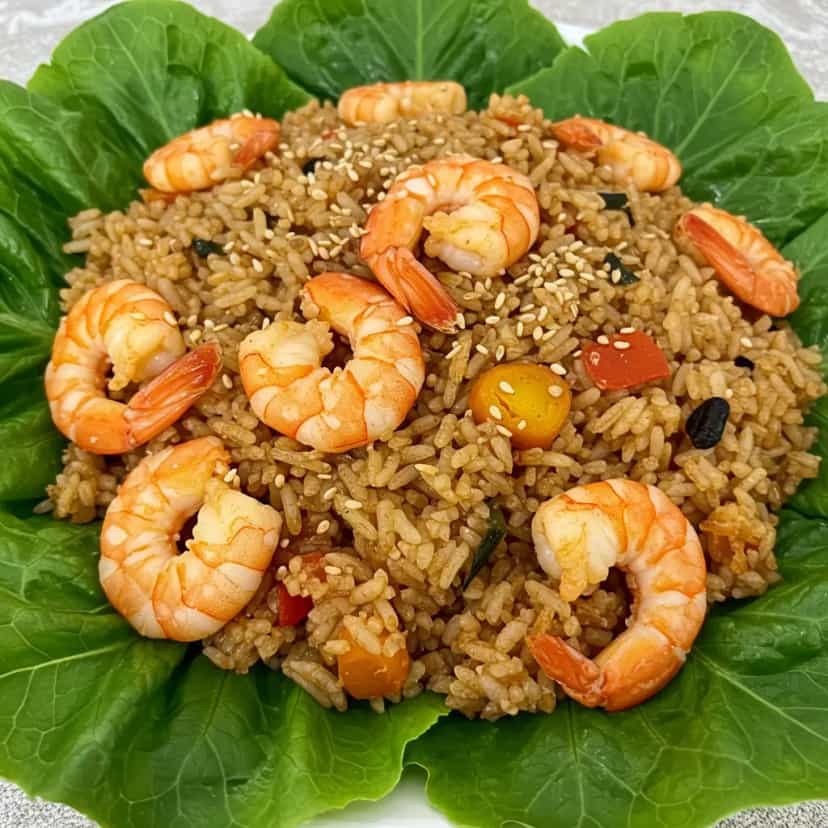 Foto deliciosa de Cuxá Maranhense: Receita Tradicional pronta para servir - Peixes & Frutos do Mar