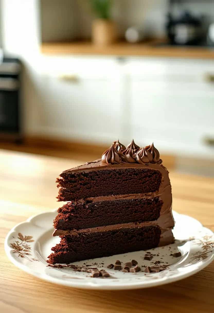 Bolo de Chocolate Decadente