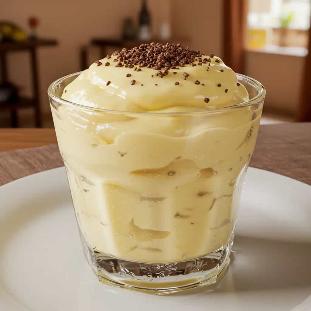 Delícia gelada de banana