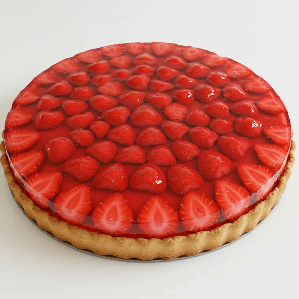 Deliciosa torta de morango