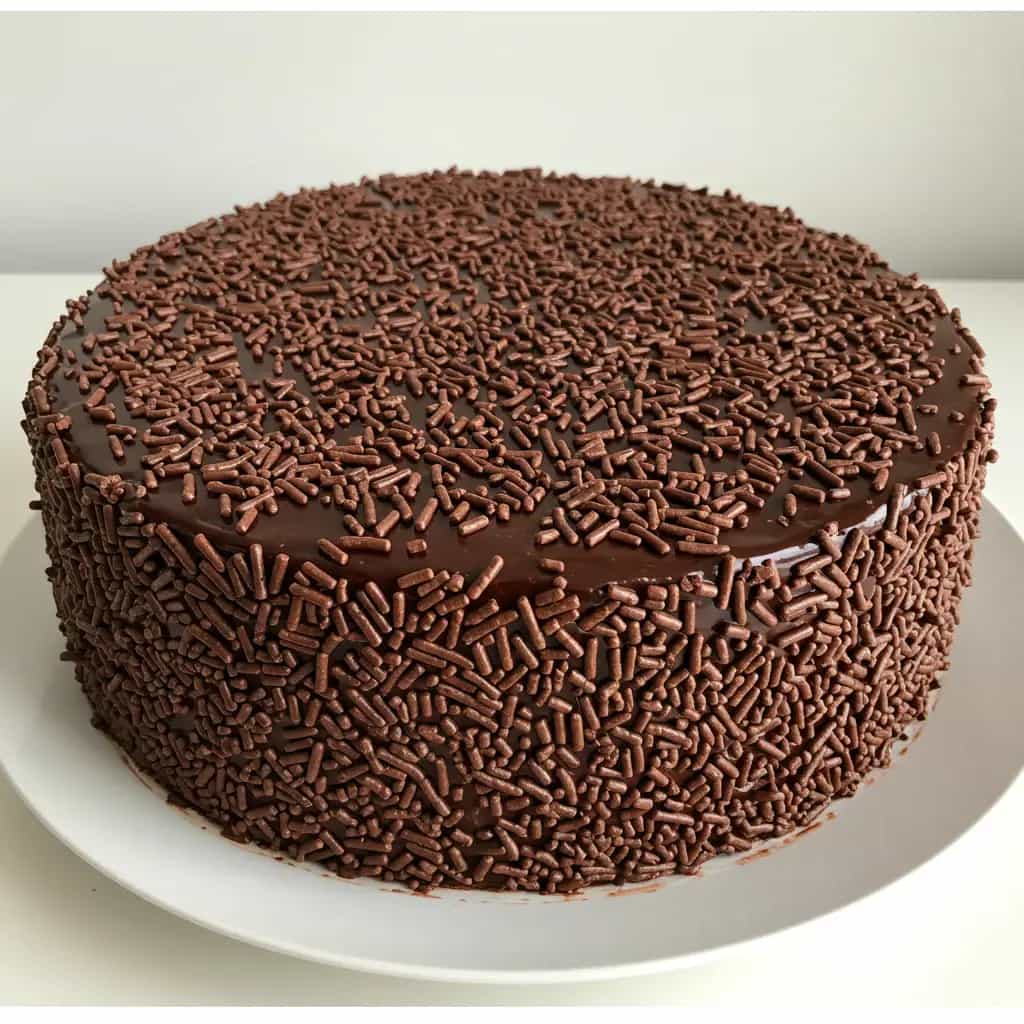 Delicioso Bolo Gelado de Chocolate