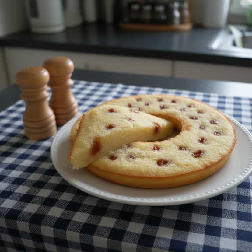 Foto deliciosa de Delicioso Bombocado Cremoso de Fubá pronta para servir - Pudins & Cremes