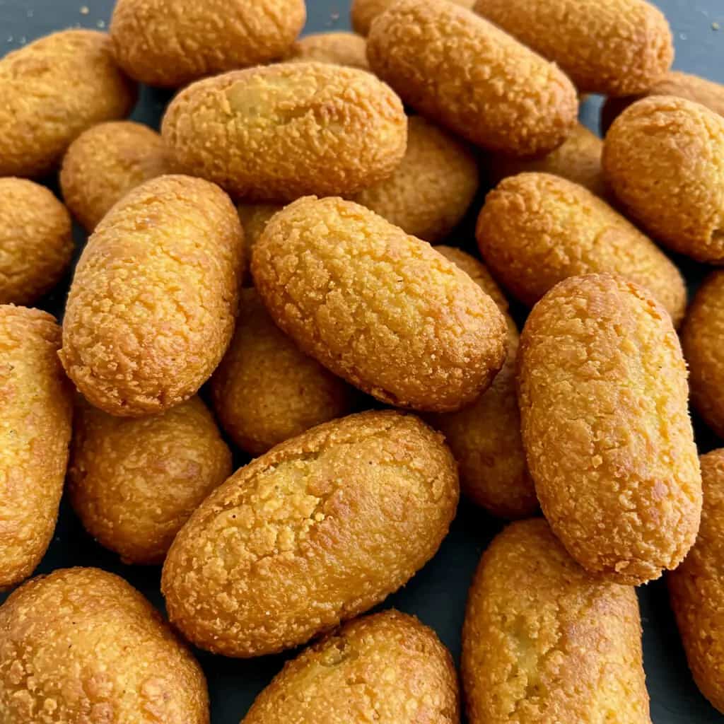 Deliciosos Bolinhos de Bacalhau