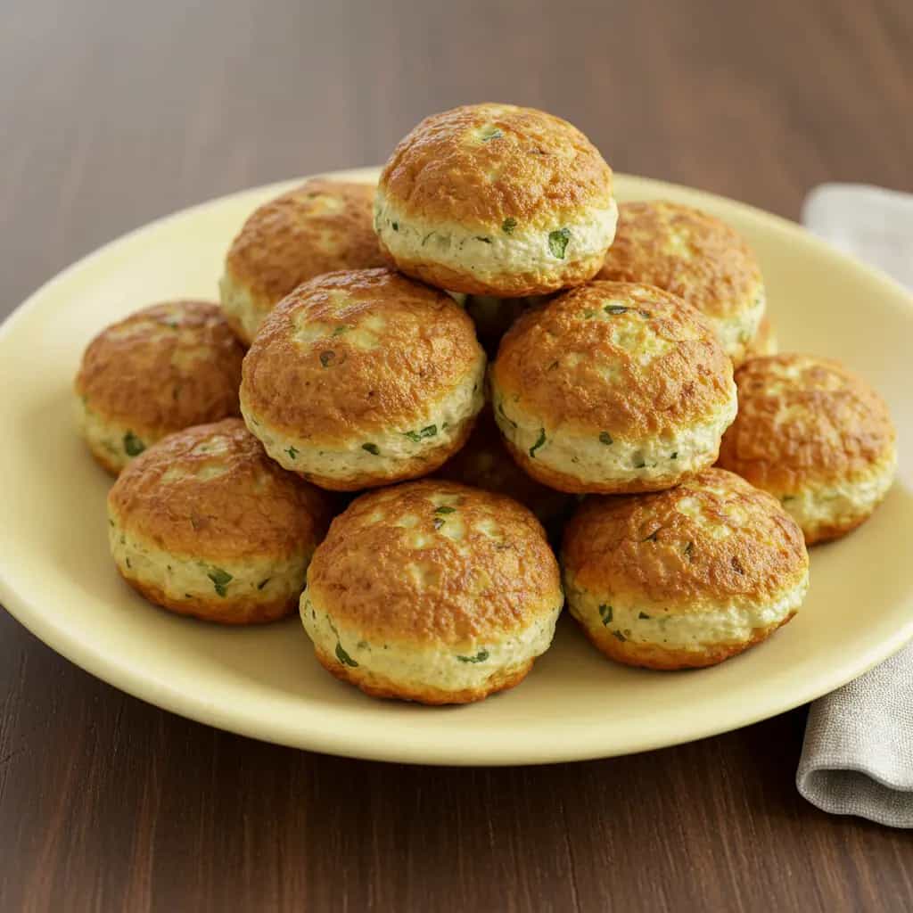 Deliciosos Bolinhos de Berinjela