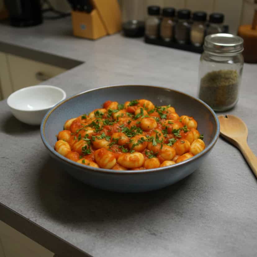 Foto deliciosa de Deliciosos Nhoques de Aipim pronta para servir - Massas & Macarrão