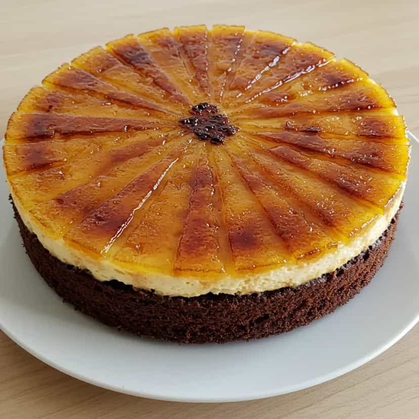 Foto deliciosa de Dobos Torte pronta para servir - Tortas & Tortinhas