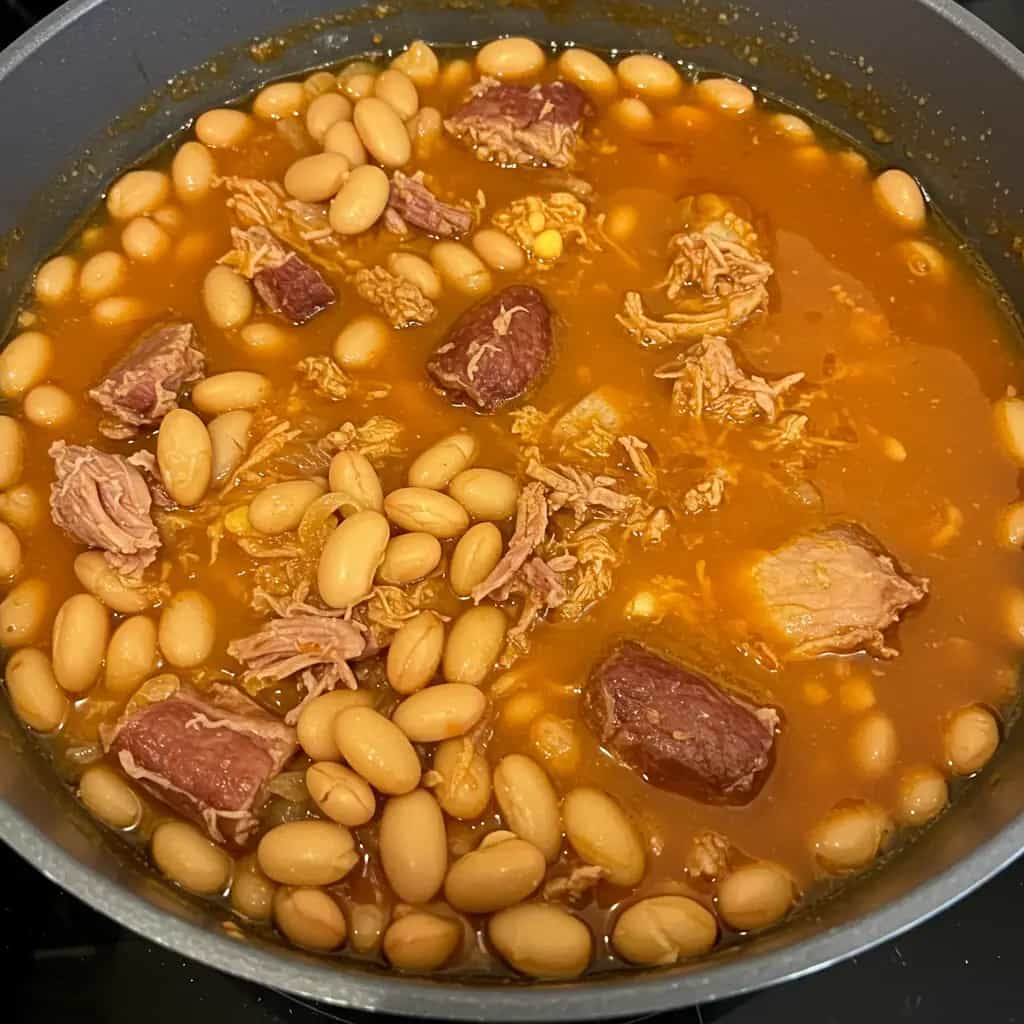 Dobradinha com Feijão Branco