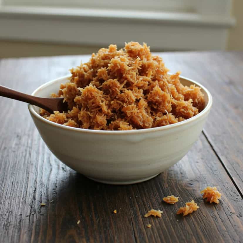 Foto deliciosa de Doce Cremoso de Casca de Abacaxi pronta para servir - Pudins & Cremes