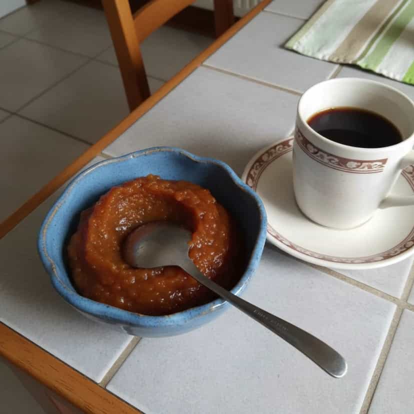 Foto deliciosa de Doce de Banana Cremoso pronta para servir - Pudins & Cremes