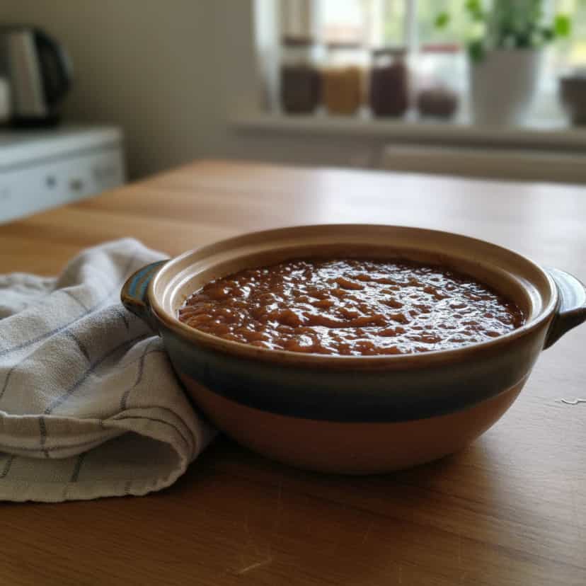 Foto deliciosa de Doce de Banana Nanica pronta para servir - Pudins & Cremes