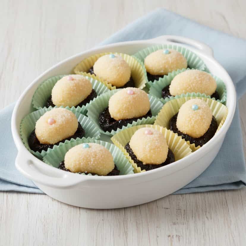 Foto deliciosa de Doce de Coco com Ameixas Pretas pronta para servir - Outras Receitas