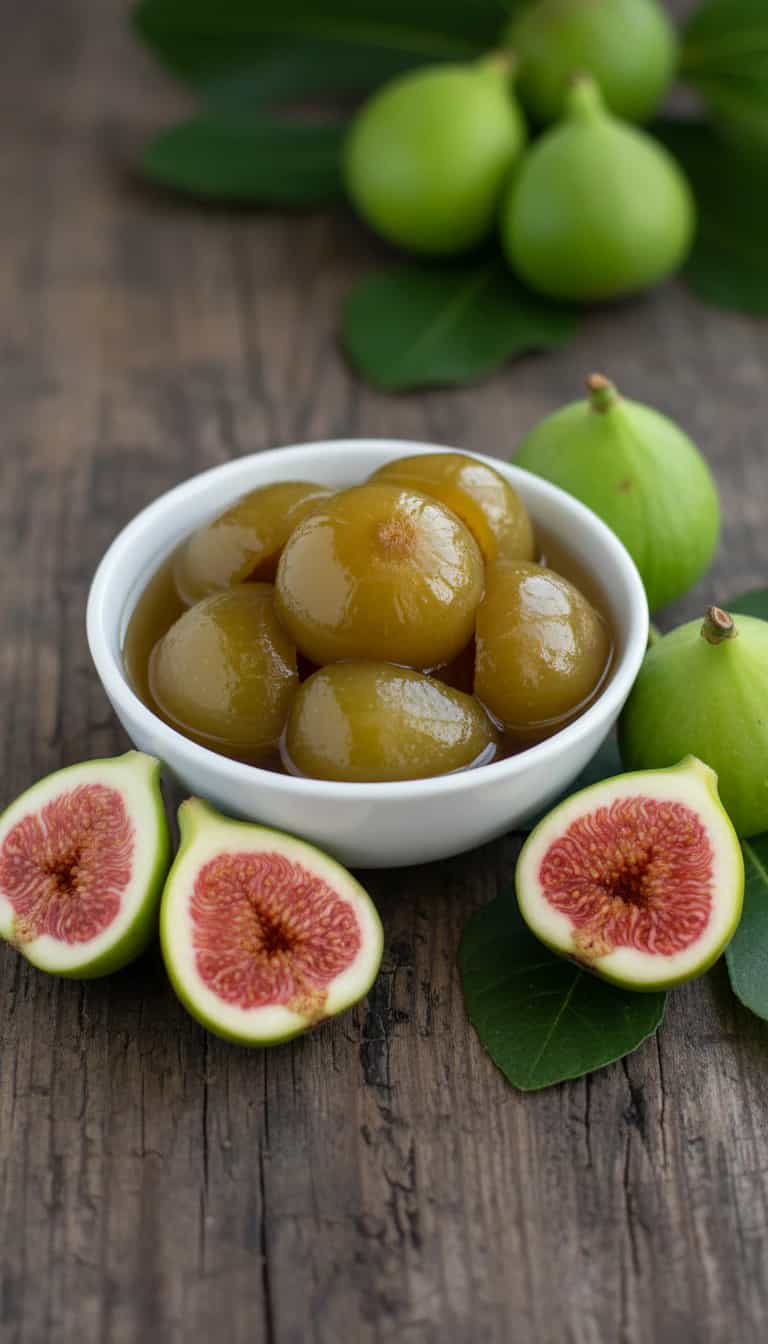 Foto deliciosa de Doce de Figo Cremoso Caseiro pronta para servir - Pudins & Cremes