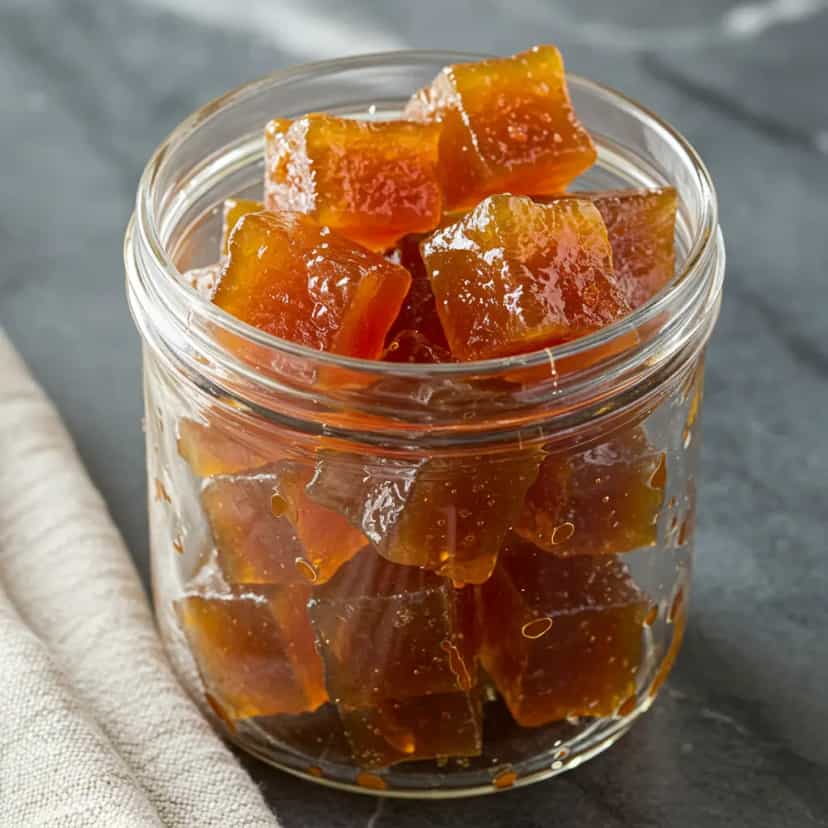Foto deliciosa de Doce de Mamão Verde em Cubos pronta para servir - Outras Receitas