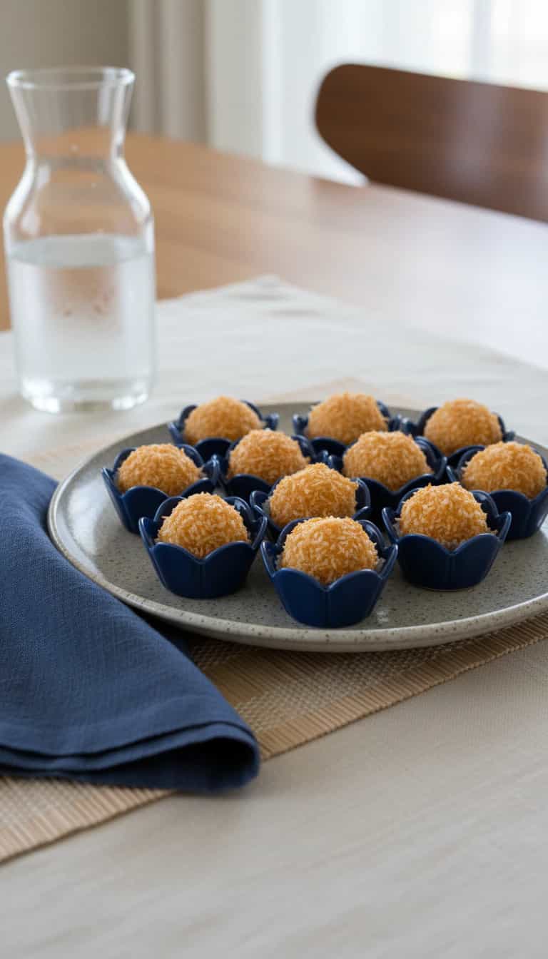 Foto deliciosa de Doces de Coco: Ouriço de Coco pronta para servir - Outras Receitas