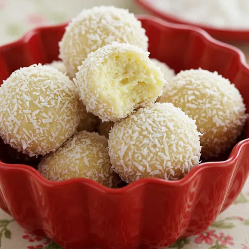 Foto deliciosa de Docinho de Leite Ninho com Coco pronta para servir - Outras Receitas