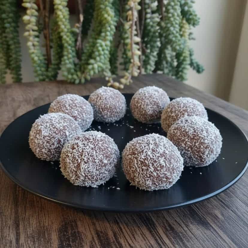 Foto deliciosa de Docinho Proteico Vegano de Amendoim pronta para servir - Energéticos & Proteicos
