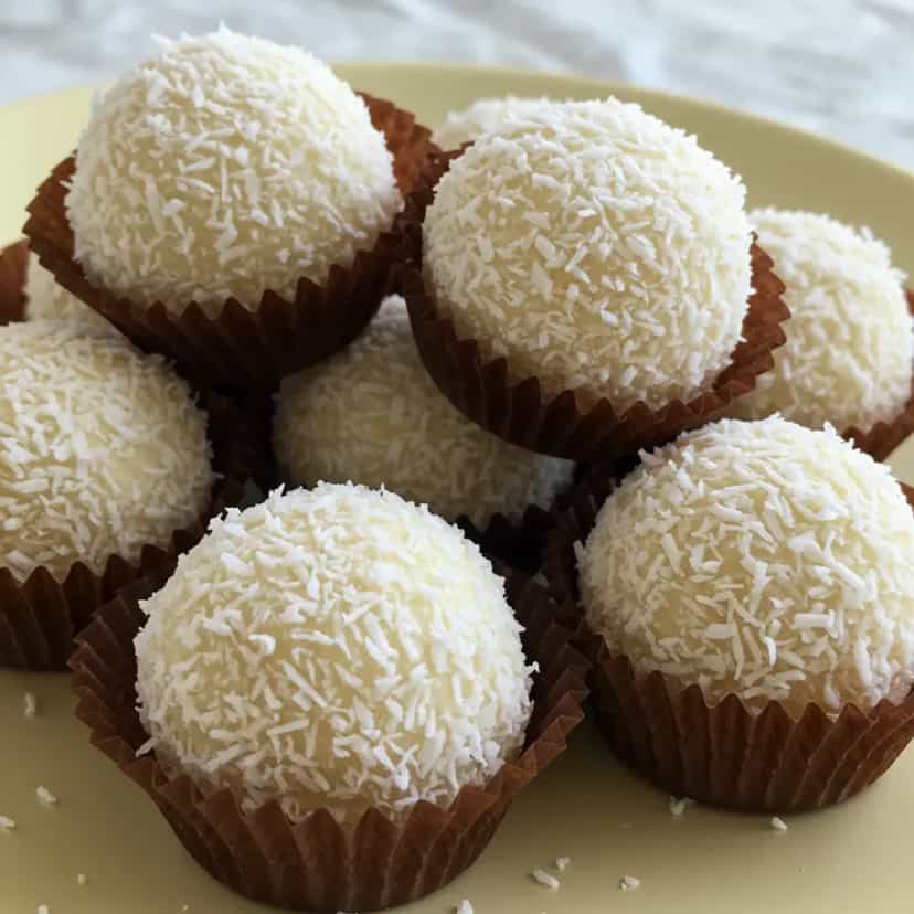 Foto deliciosa de Docinhos de Coco Cremosos pronta para servir - Outras Receitas