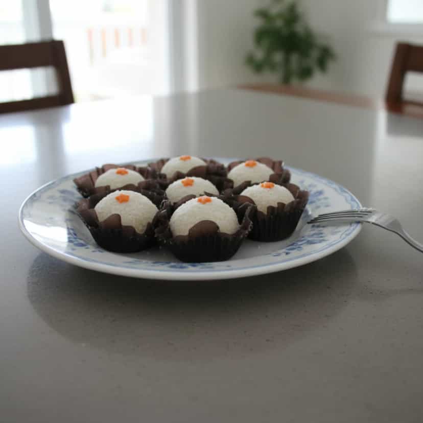 Foto deliciosa de Docinhos de Leite em Pó pronta para servir - Outras Receitas