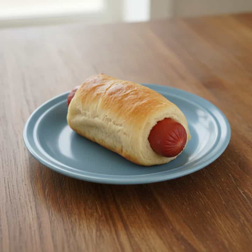 Foto deliciosa de Dog Roll de Parmesão pronta para servir - Salgadinhos