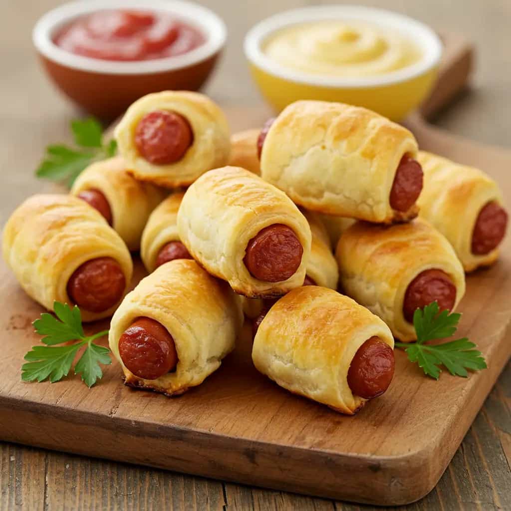 Doguinhos de Pastel com Salsicha