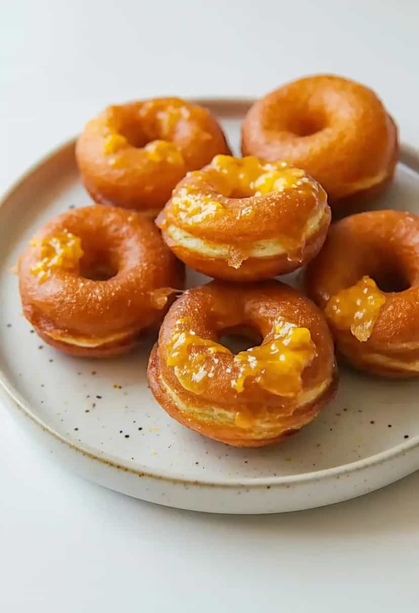 Foto deliciosa de Donuts Salgados de Queijo pronta para servir - Lanches de Padaria