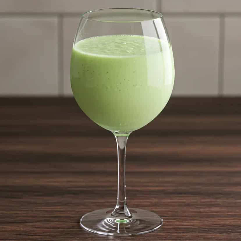 Foto deliciosa de Drink Cremoso de Menta pronta para servir - Coquetéis