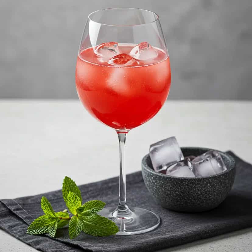 Foto deliciosa de Drink de Campari e Vodka pronta para servir - Coquetéis