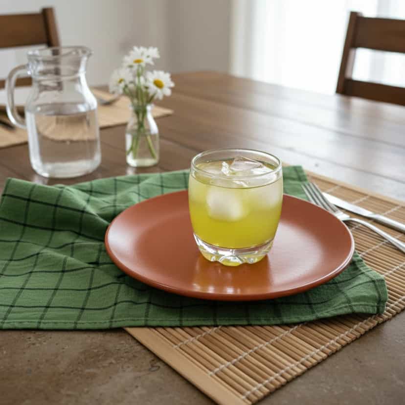 Foto deliciosa de Drink de Carambola Refrescante pronta para servir - Coquetéis