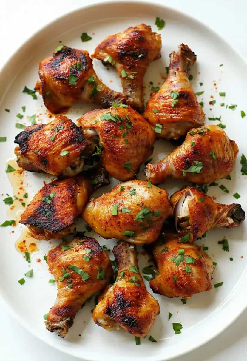 Foto deliciosa de Drumet de Frango Assado pronta para servir - Carnes & Frango