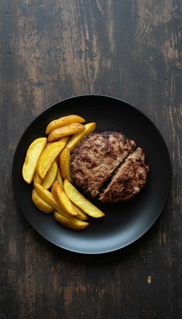 Foto deliciosa de Duplo Burger de Mussarela pronta para servir - Salgadinhos