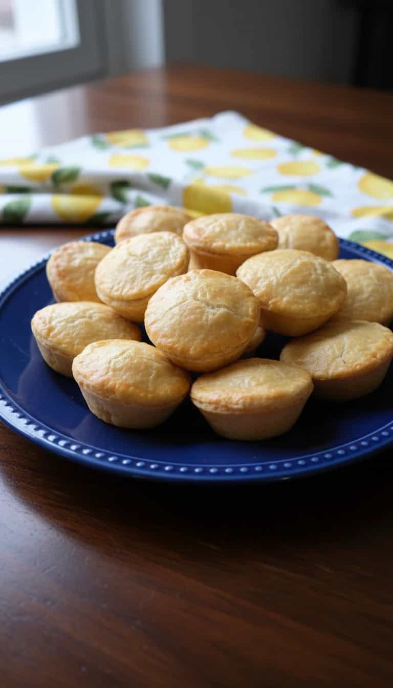 Foto deliciosa de Empada de Frango Cremosa pronta para servir - Salgadinhos