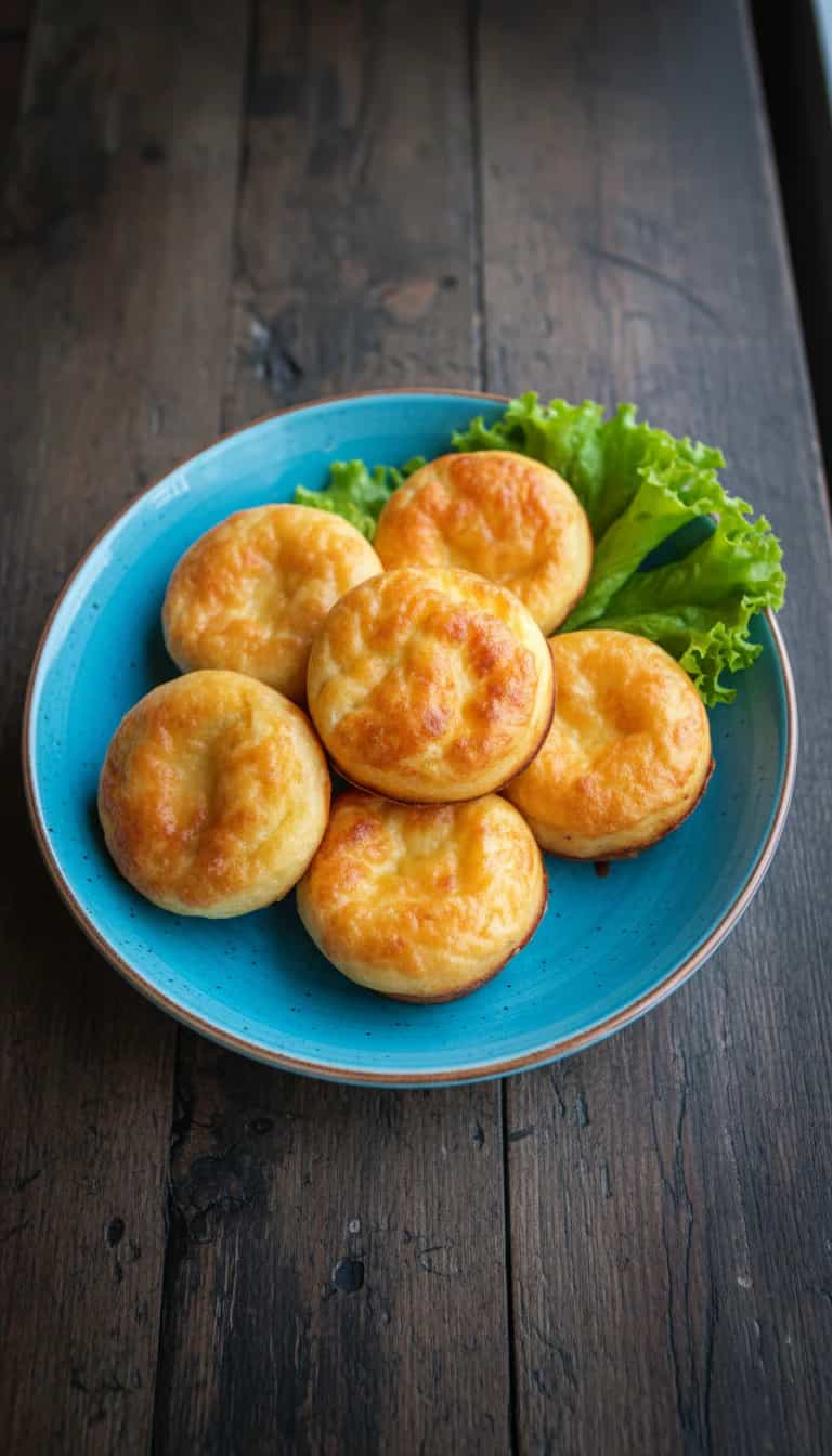 Foto deliciosa de Empada de Queijo pronta para servir - Salgadinhos