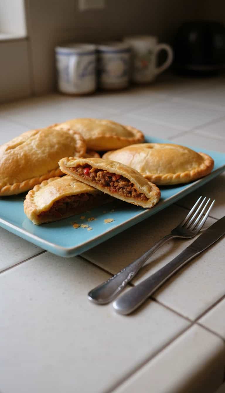 Foto deliciosa de Empada Galega pronta para servir - Lanches de Padaria