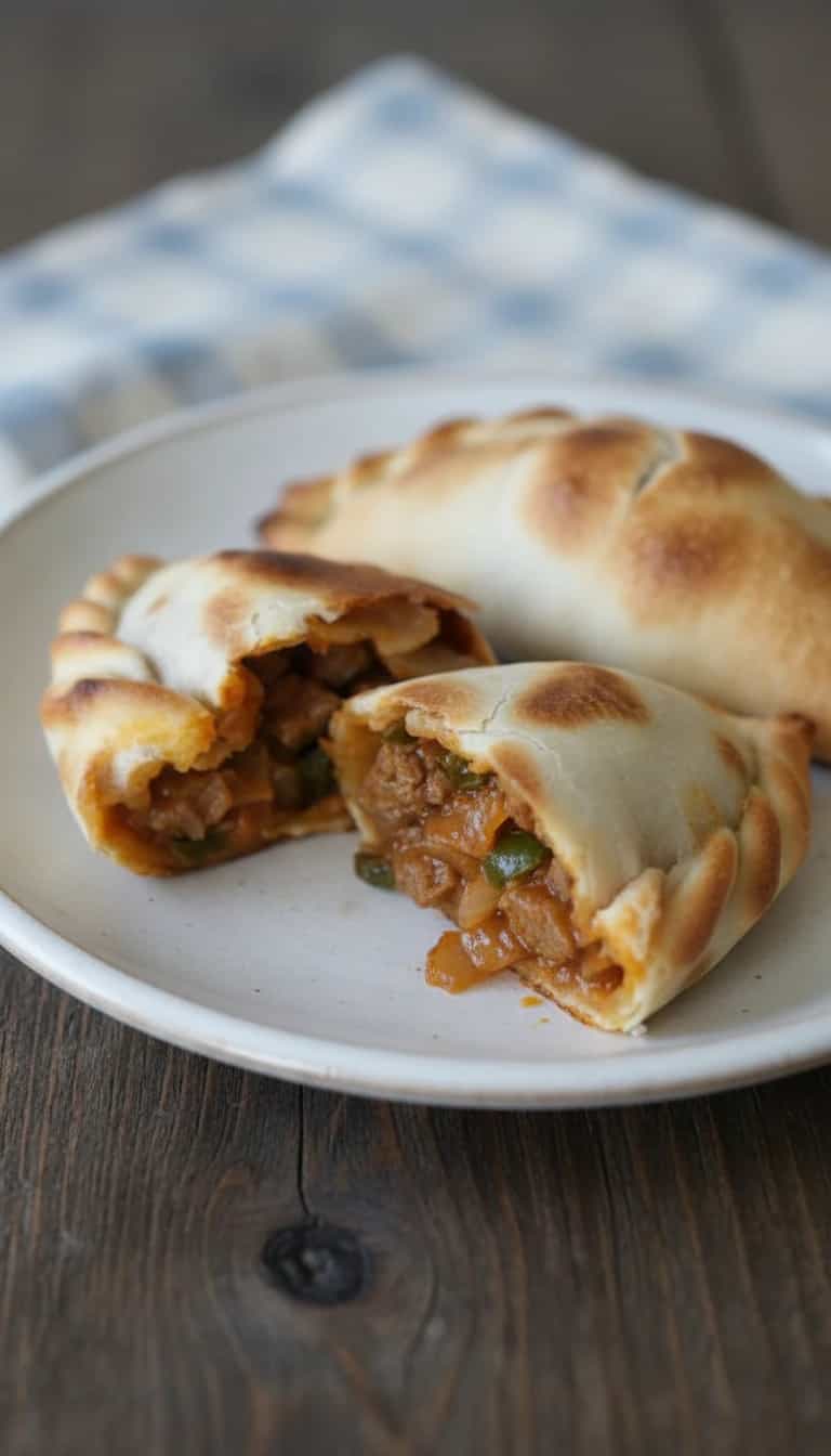 Foto deliciosa de Empada Vegetariana pronta para servir - Lanches de Padaria