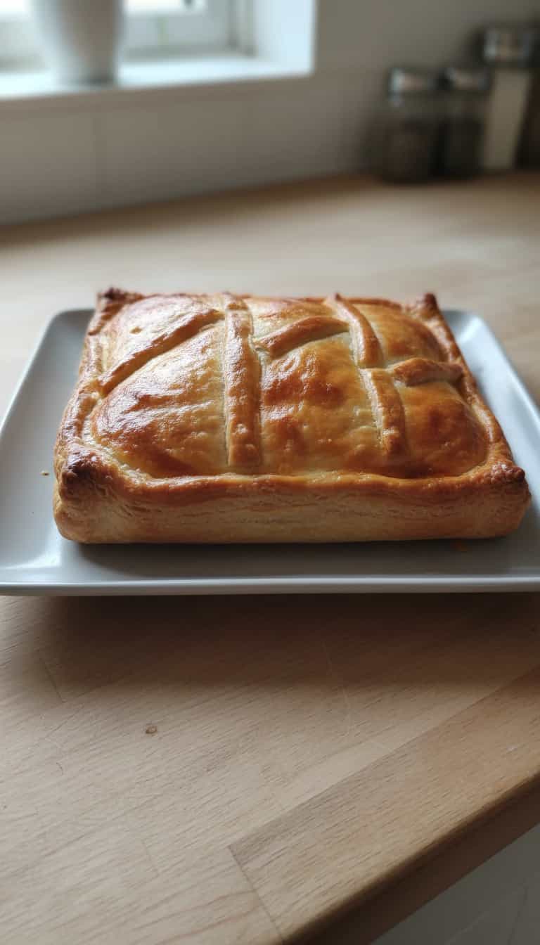 Foto deliciosa de Empadão de Frango com Massa Podre pronta para servir - Tortas Salgadas