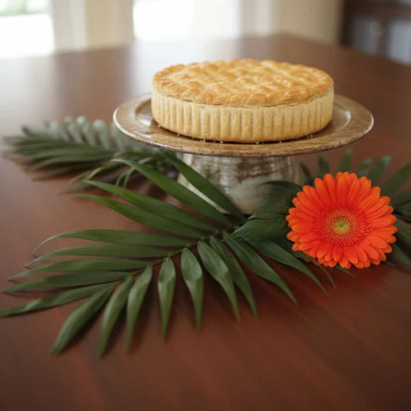 Foto deliciosa de Empadão de Frango Cremoso pronta para servir - Carnes & Frango