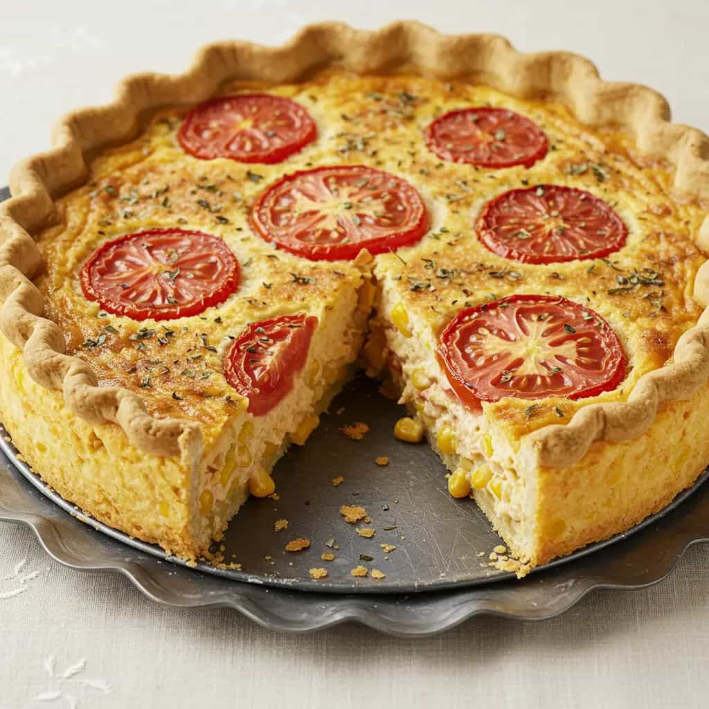 Empadão de Liquidificador com Palmito