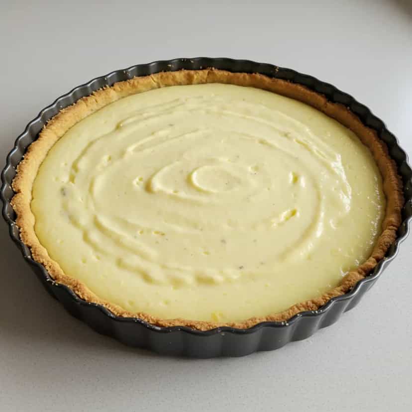 Foto deliciosa de Empadão de Queijos pronta para servir - Pizzas & Salgados