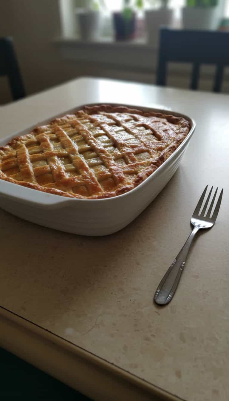 Foto deliciosa de Empadão levíssimo pronta para servir - Lanches de Padaria